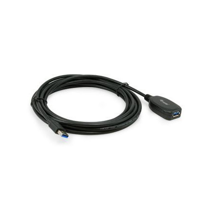 Equip 133346 câble USB USB 3.2 Gen 1 (3.1 Gen 1) 5 m USB A Noir