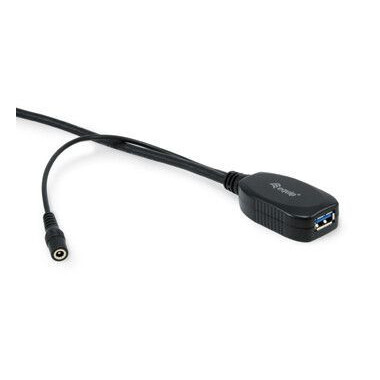 Equip 133348 câble USB USB 3.2 Gen 1 (3.1 Gen 1) 15 m USB A Noir