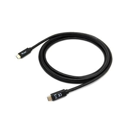 Equip 128346 Câble USB 3.2 Gen 1 C vers C, M M , 1.0m, PD 60W, 5Gbps, Noir