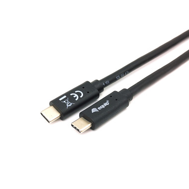 Equip 128346 Câble USB 3.2 Gen 1 C vers C, M M , 1.0m, PD 60W, 5Gbps, Noir