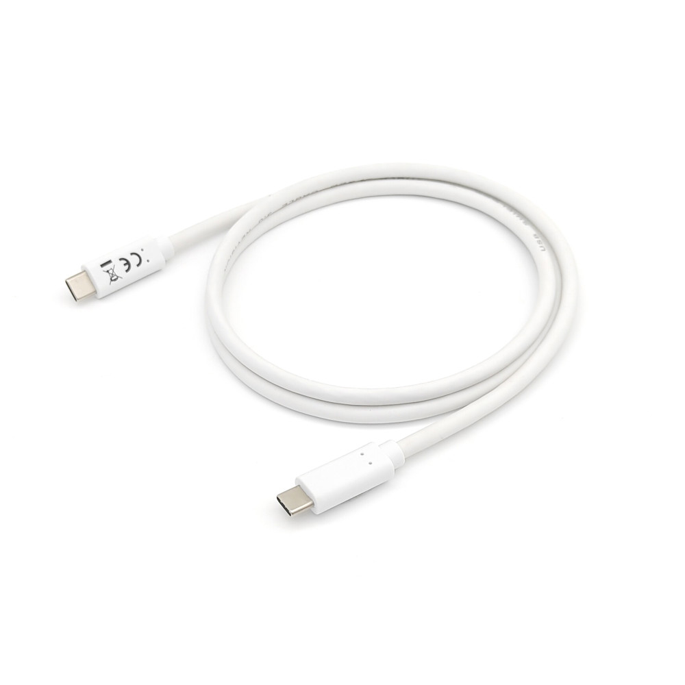 Equip 128361 Câble USB 3.2 Gen 1 C vers C, M M , 1.0m, PD 60W, 5Gbps, Blanc