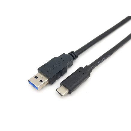Equip 128344 Câble USB 3.2 Gen 1 C vers A, M M, 2,0m, 5Gbps, noir