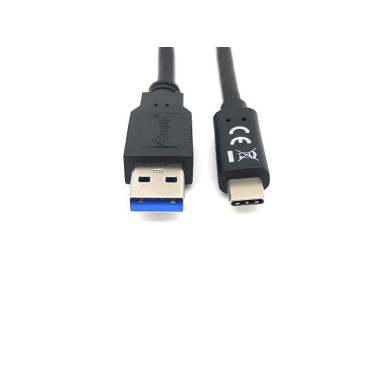Equip 128344 Câble USB 3.2 Gen 1 C vers A, M M, 2,0m, 5Gbps, noir