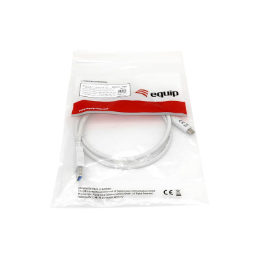 Equip 128364 Câble USB 3.2 Gen 1 C vers A, M M , 2.0m, 5Gbps, blanc
