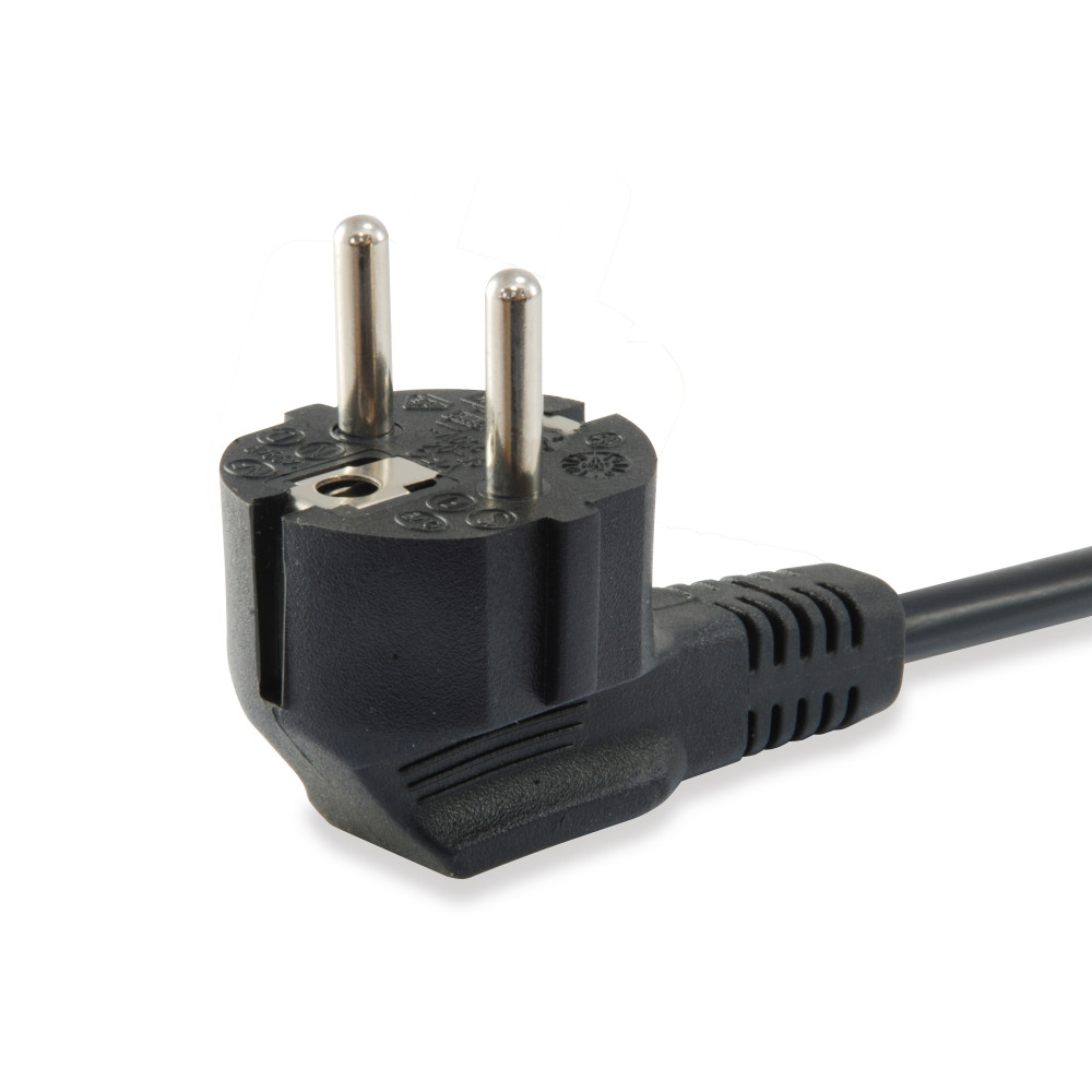 Equip 112121 Noir 3 m Prise d'alimentation type F Coupleur C13