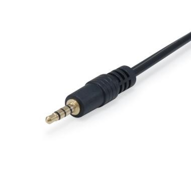 Equip 147943 câble audio 1,5 m 2 x 3.5mm 3,5mm Noir
