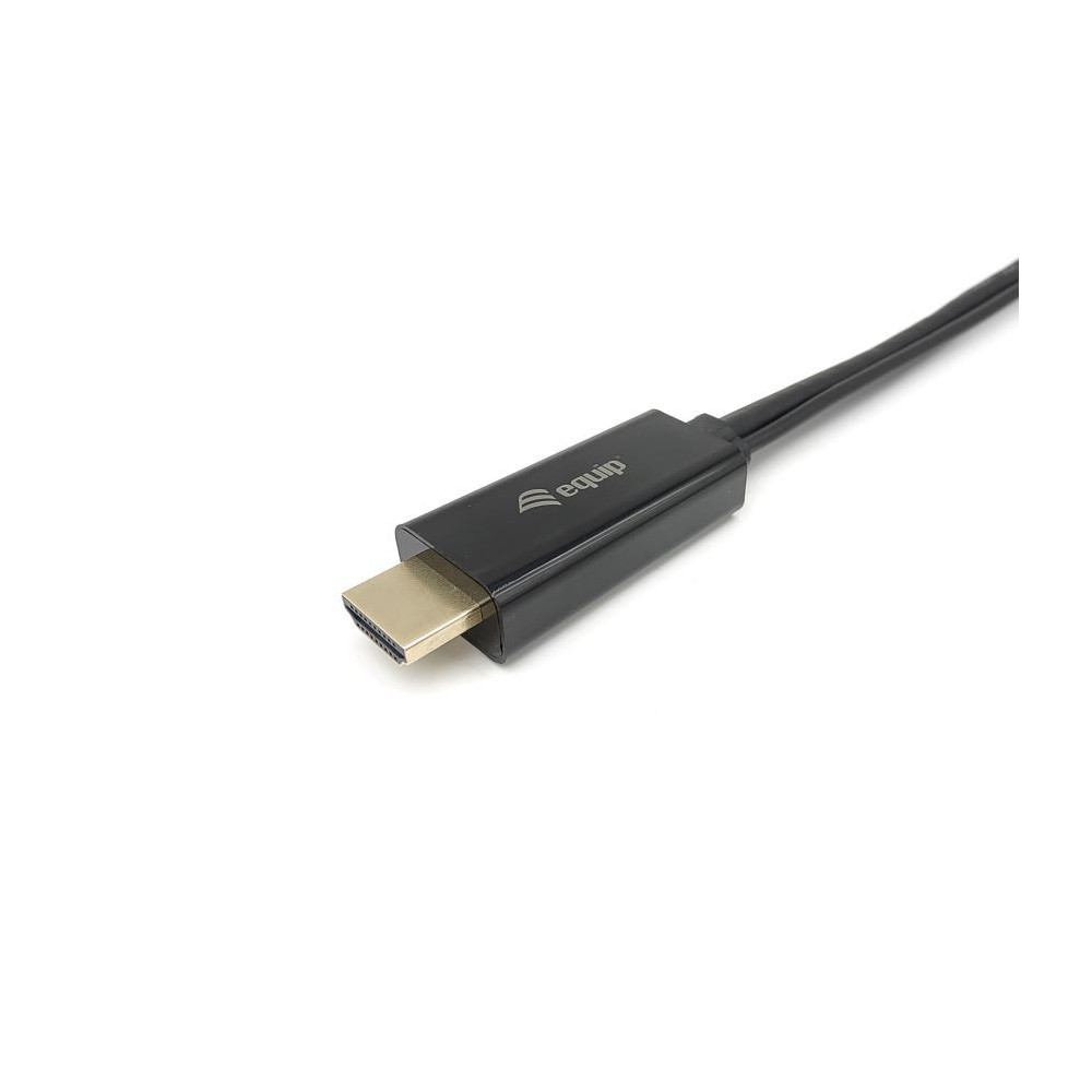 Equip 119039 câble vidéo et adaptateur 0,15 m HDMI Type A (Standard) DisplayPort Noir