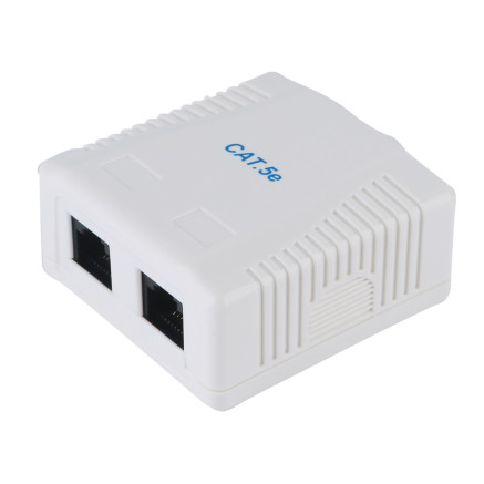 Equip 235114 boitier de prise de courant RJ-45 Blanc