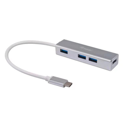 Equip 128958 hub & concentrateur USB 3.2 Gen 1 (3.1 Gen 1) Type-C 5000 Mbit s Argent