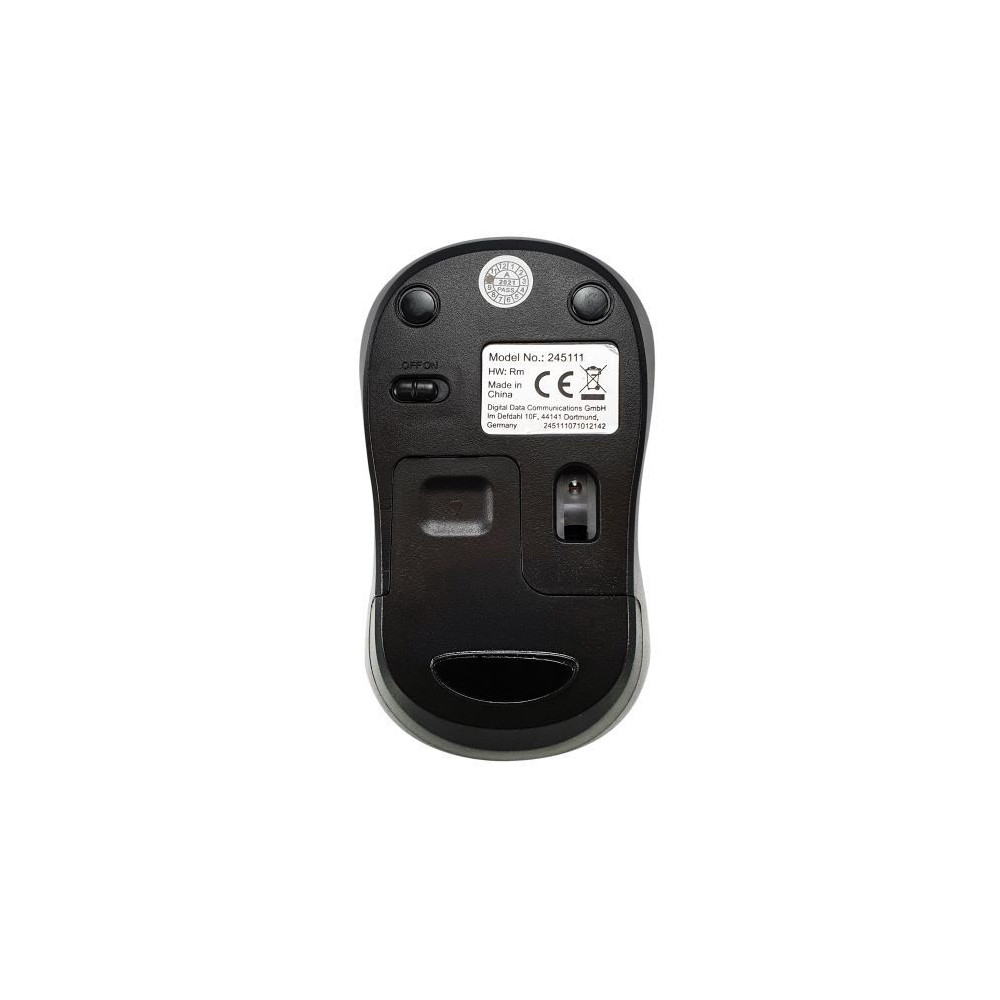 Equip 245112 souris Bureau Ambidextre RF sans fil Optique
