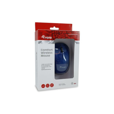 Equip 245112 souris Bureau Ambidextre RF sans fil Optique