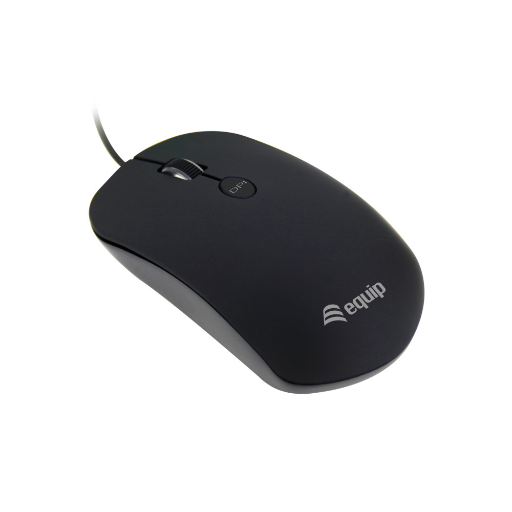 Equip 245114 souris Bureau Ambidextre USB Type-A Optique 1600 DPI