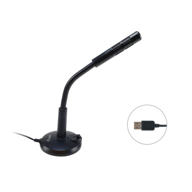 Equip 245340 Noir Microphone de table