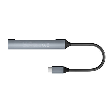 Equip 128962 hub & concentrateur USB 3.2 Gen 1 (3.1 Gen 1) Type-C 5000 Mbit s Argent