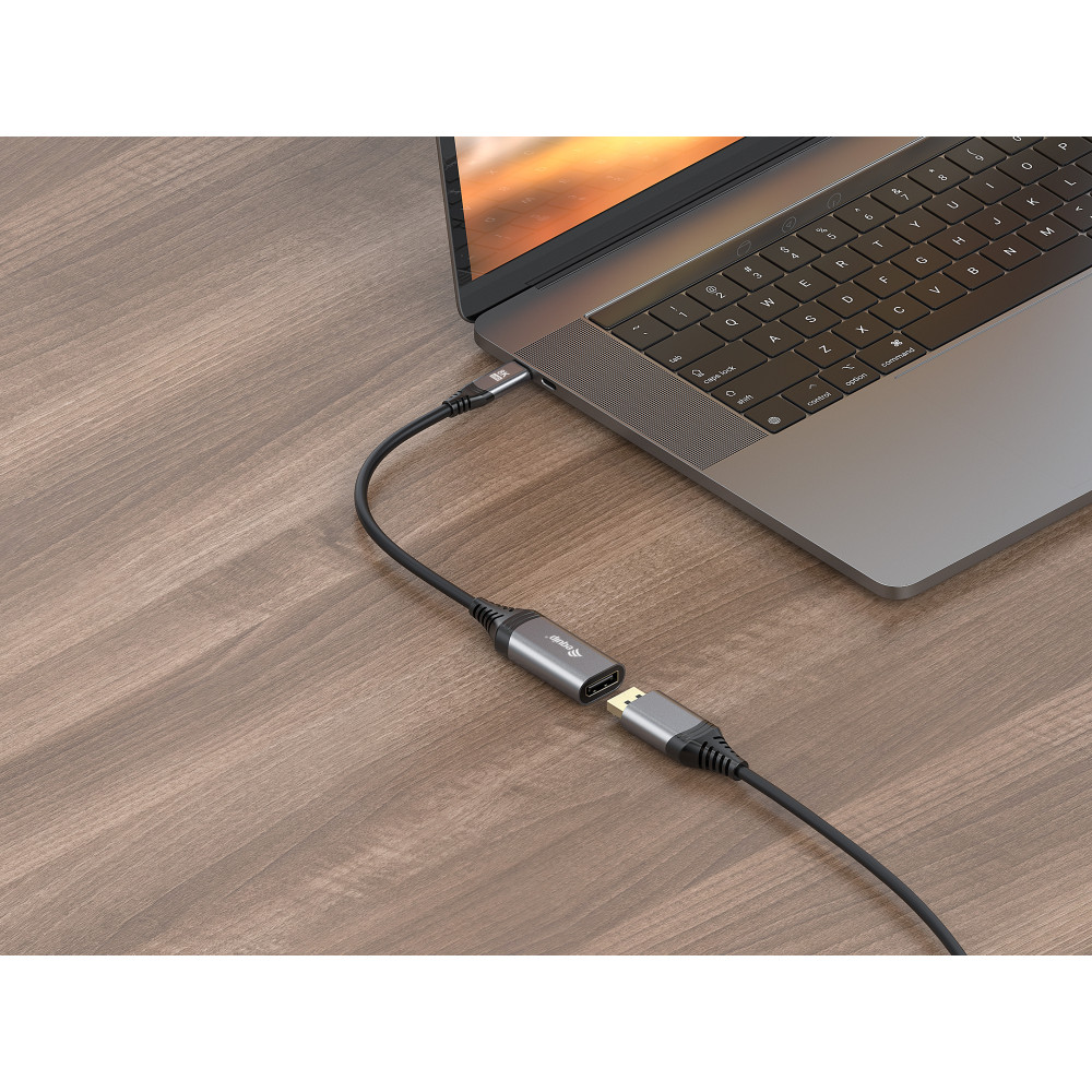 Equip 133493 Adaptateur USB-C vers DisplayPort 1.4, 8K 30Hz