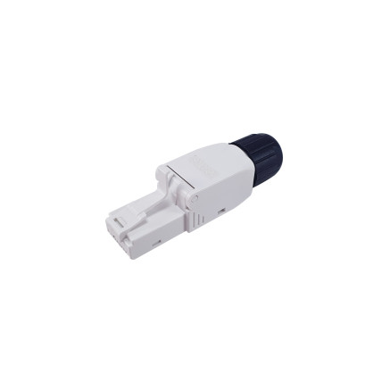 Equip 121161 connecteur de fils RJ-45 Noir, Blanc