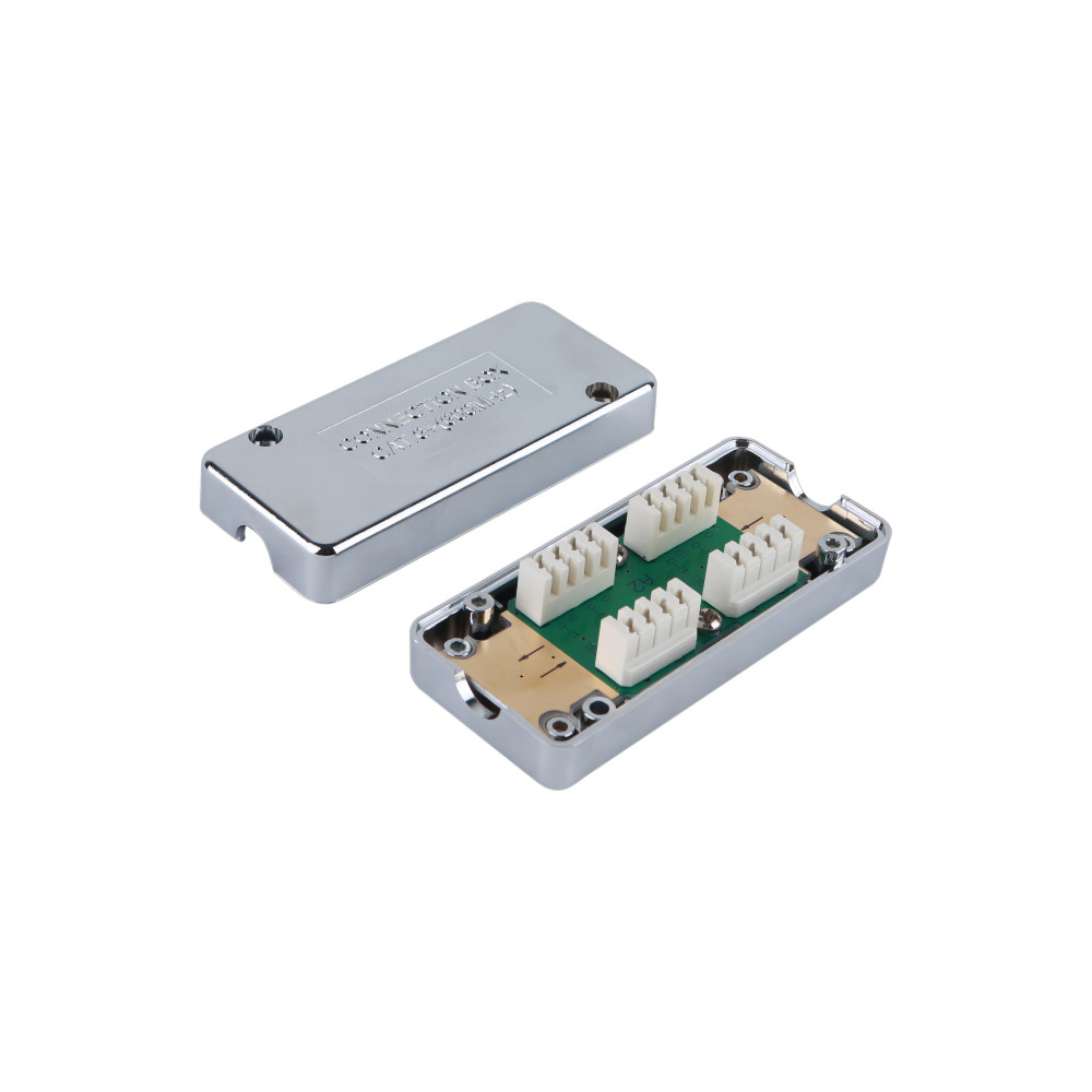 Equip 135623 boîte de jonction réseau Cat6a Argent