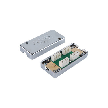 Equip 135623 boîte de jonction réseau Cat6a Argent