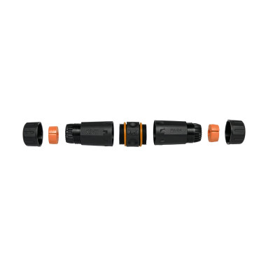 Equip 221162 changeur de genre de câble RJ-45 Noir, Orange
