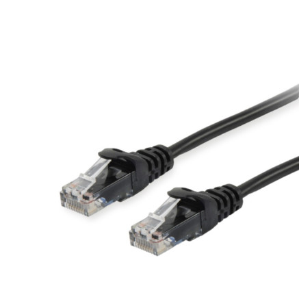 Equip 603153 câble de réseau Noir 1,5 m Cat6a U UTP (UTP)