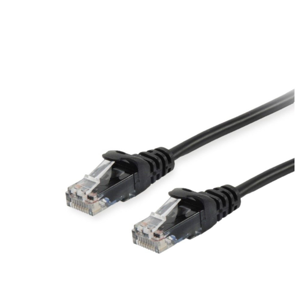 Equip 603056 câble de réseau Noir 7,5 m Cat6a U UTP (UTP)