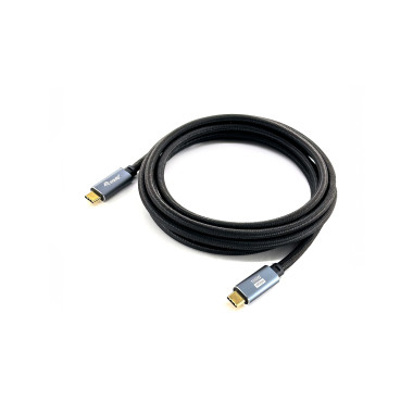 Equip 128357 Câble USB 3.2 Gen 2 C vers C, M M, 2.0m, PD100W , 4K 60Hz, 10Gbps, noir