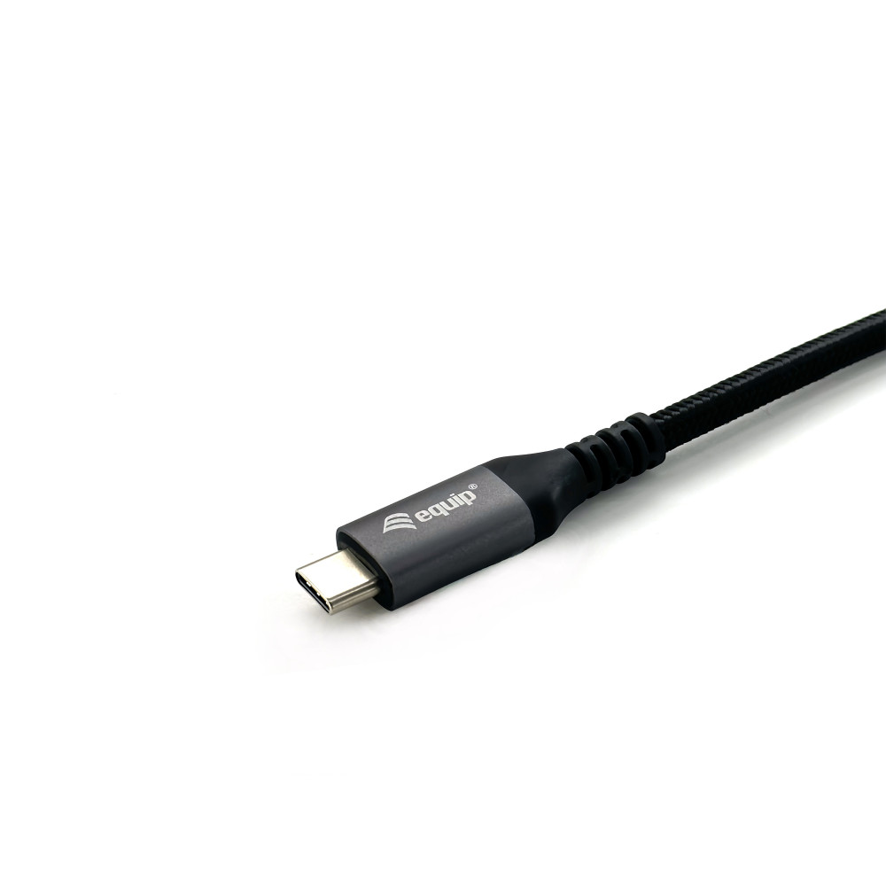 Equip 128370 Câble d'extension USB 3.2 Gen 2 C vers C, M F, 0,5m, 4K 60Hz, 10Gbps, noir
