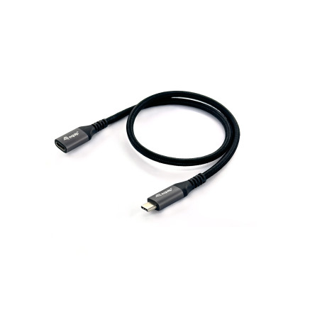 Equip 128371 Câble d'extension USB 3.2 Gen 2 C vers C, M F, 1.0m, 4K 60Hz, 10Gbps, noir