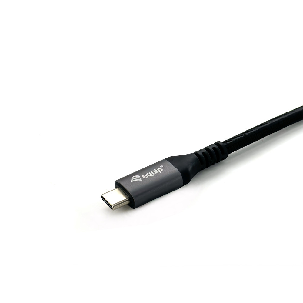 Equip 128371 Câble d'extension USB 3.2 Gen 2 C vers C, M F, 1.0m, 4K 60Hz, 10Gbps, noir