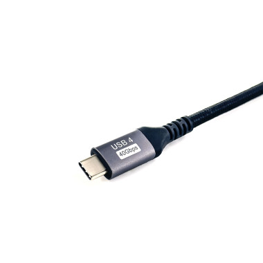 Equip 128381 Câble USB 4 Gen 3 C vers C, M M, 1.2m, PD3.1 240W, 8K 60Hz, 40Gbps, noir
