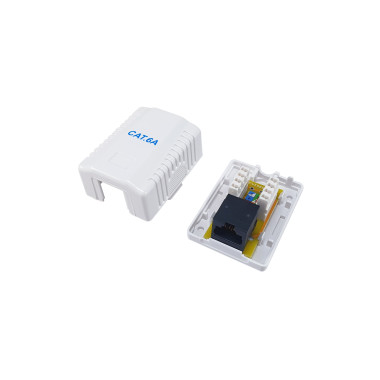 Equip 235215 boîte de jonction réseau Cat6a Blanc