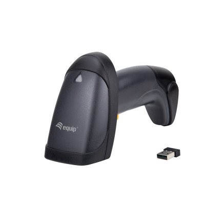 Equip 351023 lecteur de code barres Lecteur de code barre portable 1D LED Noir