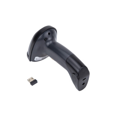 Equip 351024 lecteur de code barres Lecteur de code barre portable 1D 2D LED Noir