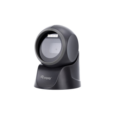 Equip 351027 lecteur de code barres Lecteur de code barre fixe 1D 2D LED Noir