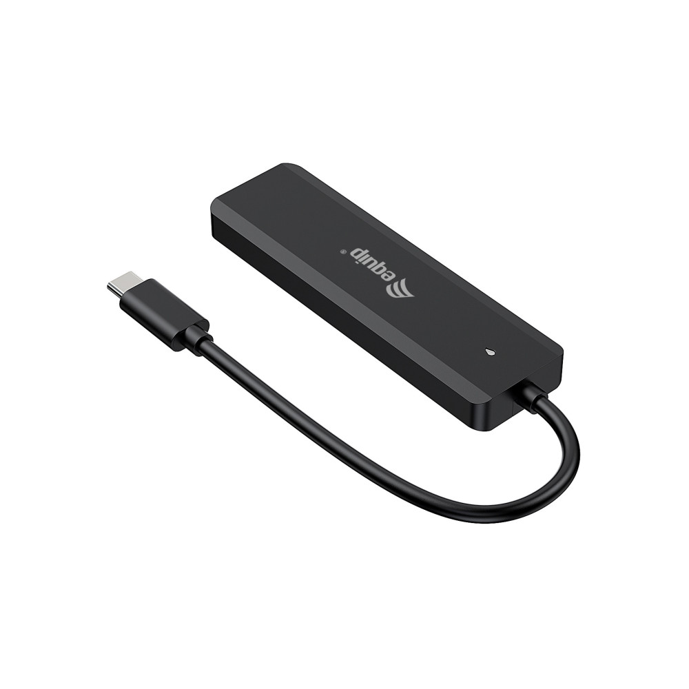 Equip 128966 hub & concentrateur USB 3.2 Gen 2 (3.1 Gen 2) Type-C 10000 Mbit s Noir