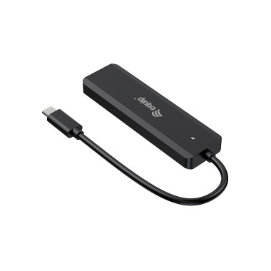 Equip 128966 hub & concentrateur USB 3.2 Gen 2 (3.1 Gen 2) Type-C 10000 Mbit s Noir
