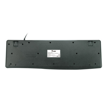 Equip 245215 clavier Bureau USB QWERTY Anglais américain Noir