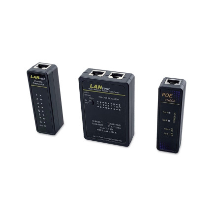 Equip 129968 testeur de câble réseau Noir