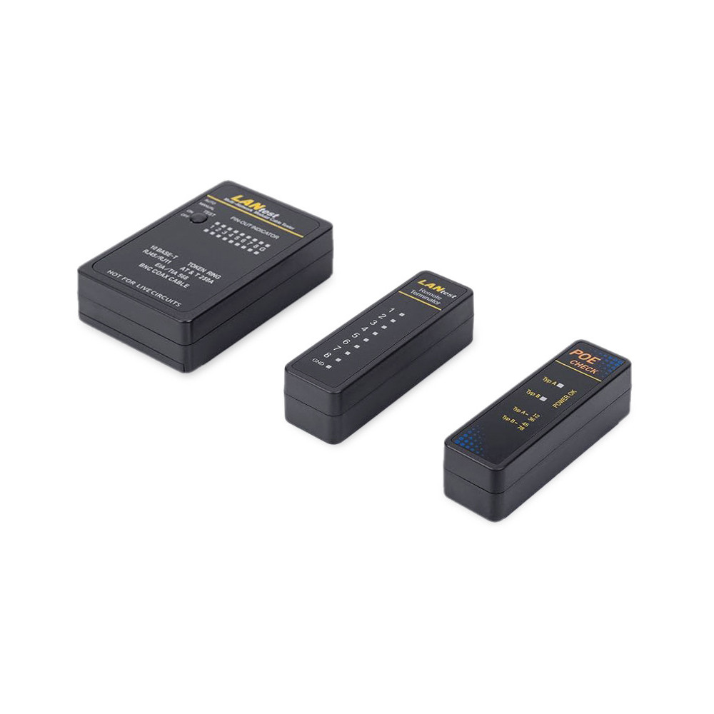 Equip 129968 testeur de câble réseau Noir