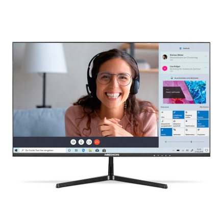 MEDION P52726 écran plat de PC 68,6 cm (27") 1920 x 1080 pixels Full HD LCD Noir