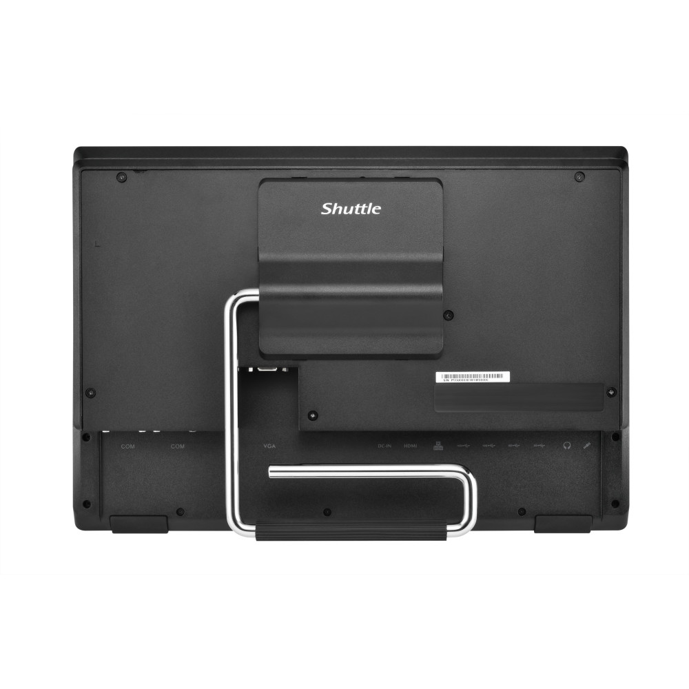Shuttle All-In-One Barebone P55U3, 15.6" Multi-Touch-Screen, Intel Core i3-1315U ,Wifi, IP54, sans ventilateur, fonctionnement