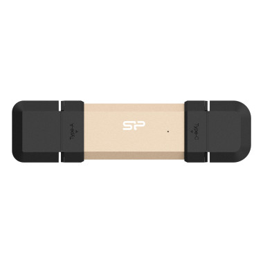 Silicon Power DS72 lecteur USB flash 1 To USB Type-A   USB Type-C 3.2 Gen 2 (3.1 Gen 2) Or
