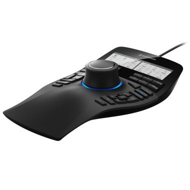 3Dconnexion SpaceMouse Enterprise Kit 2 souris Bureau Ambidextre RF Wireless + USB Type-A 6DoF