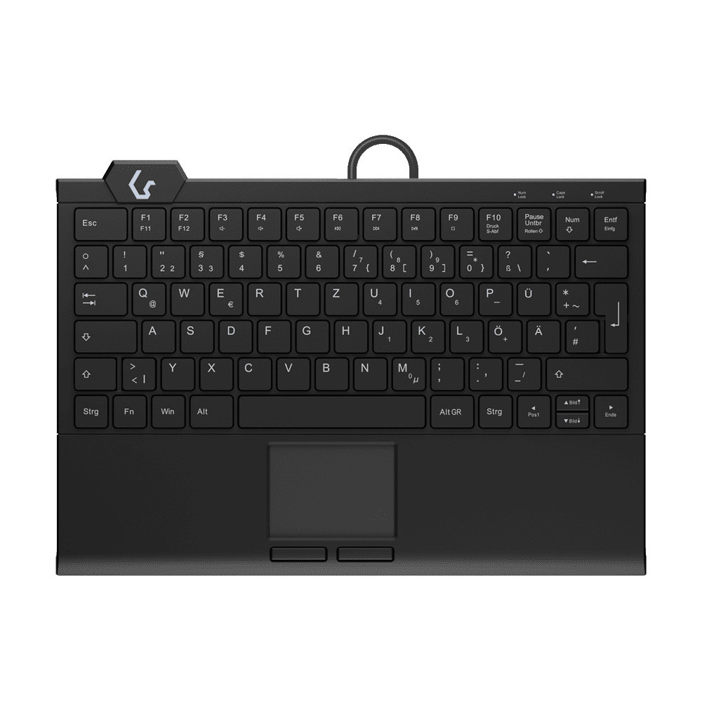 KeySonic KSK-5210ELU (DE) clavier Maison USB QWERTZ Allemand Noir KeySonic KSK-5210ELU (DE) clavier Maison USB QWERTZ Allemand Noir