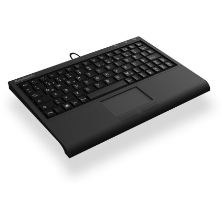 KeySonic ACK-3410 (UK) clavier Maison USB QWERTY Anglais britannique Noir