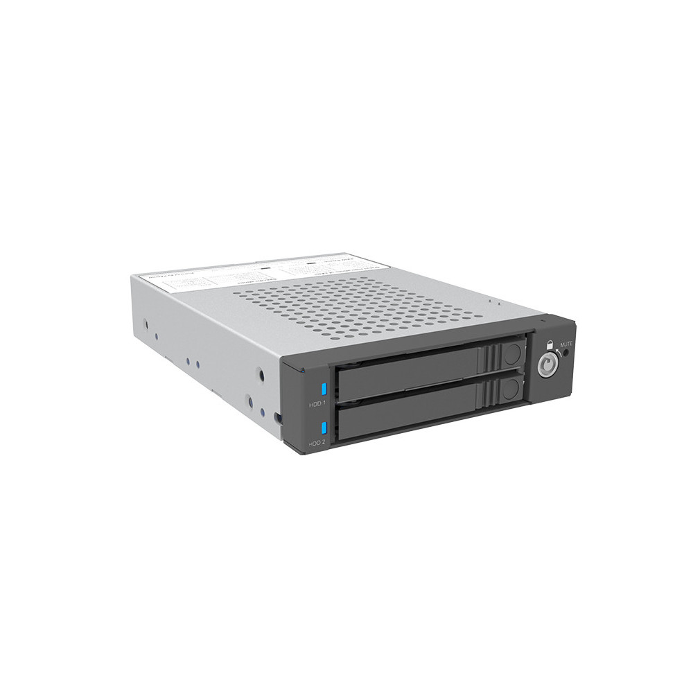 Raidon IR2775-S3 8,89 cm (3.5") Panneau de support Gris