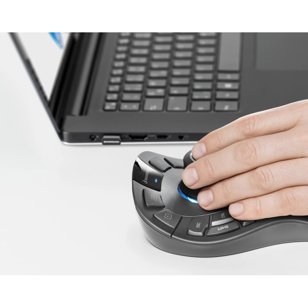 3Dconnexion SpaceMouse Pro Wireless – BLUETOOTH souris Bureau 6DoF