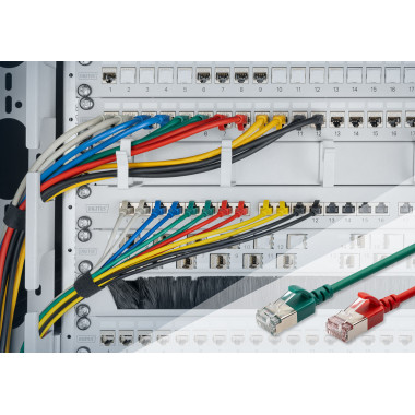 Digitus CAT 6A F-FTP Slim Patchkabel, AWG 32 7