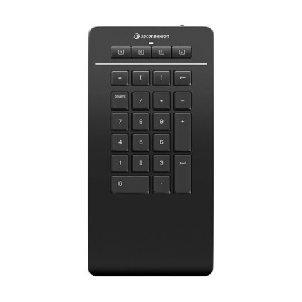 3Dconnexion Numpad Pro clavier numérique Bluetooth USB RF Wireless Noir