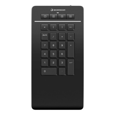 3Dconnexion Numpad Pro clavier numérique Bluetooth USB RF Wireless Noir